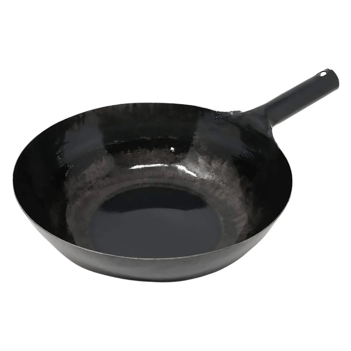 Yamada 27cm Hammered Iron Wok - 1.6mm Thickness-Kiichin - The #1 Place for Japanese Goods in Your Hand!