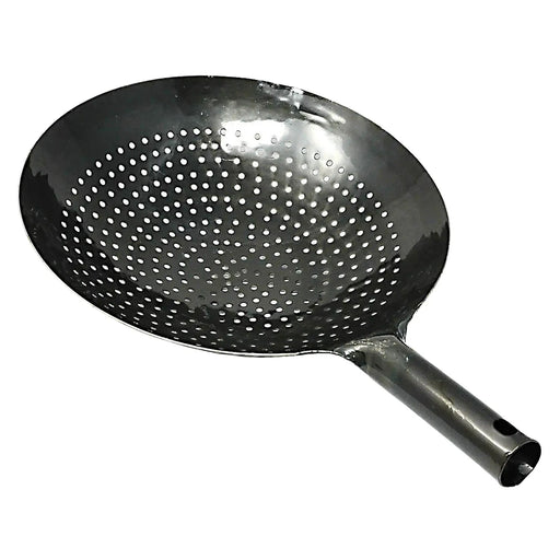 Yamada 21cm Hammered Iron Wok Strainer - User-Friendly Kitchen Tool-Kiichin - The #1 Place for Japanese Goods in Your Hand!