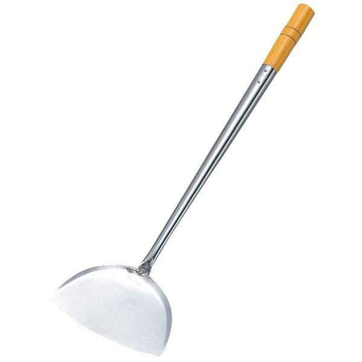 Yamagi Stainless Steel Wok Spatula with Wood Handle - Medium Size-Kiichin - The #1 Place for Japanese Goods in Your Hand!