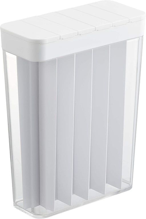 Yamazaki Industrial 3822 1 Go Rice Bin - Japan White Refrigerator Storage-Kiichin - The #1 Place for Japanese Goods in Your Hand!