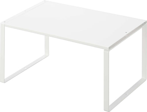 Yamazaki Industrial 3829 White Telescopic Storage Shelf-Kiichin - The #1 Place for Japanese Goods in Your Hand!