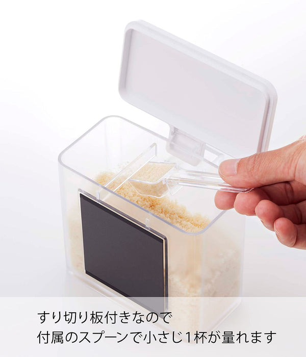 Yamazaki Industrial Japan Magnet Seasoning Stocker - White Tower Container-Kiichin - The #1 Place for Japanese Goods in Your Hand!