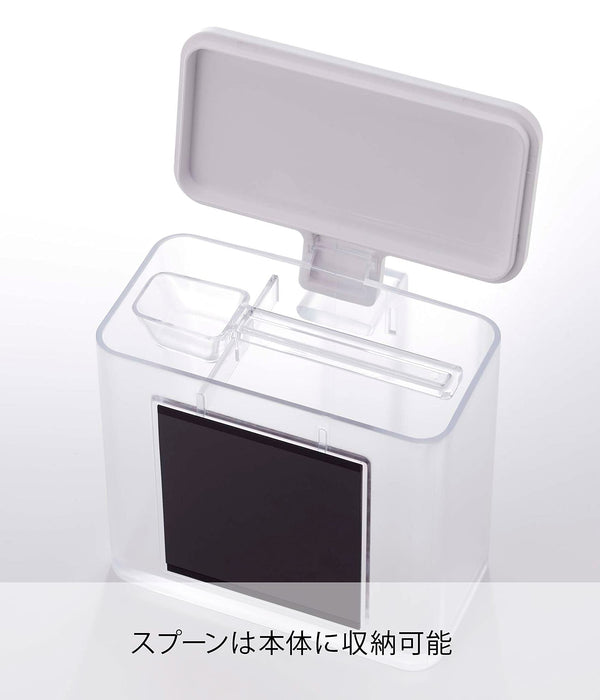 Yamazaki Industrial Japan Magnet Seasoning Stocker - White Tower Container-Kiichin - The #1 Place for Japanese Goods in Your Hand!