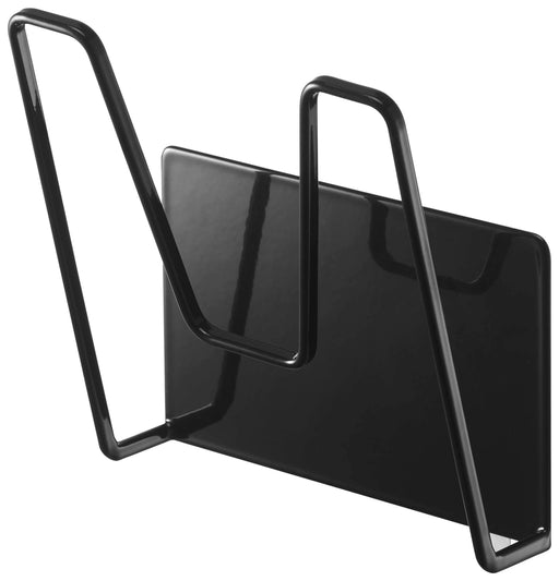 Yamazaki Industrial Magnetic Pot Lid Holder - Black, 13.5X7X14Cm, Tower Floating Storage-Kiichin - The #1 Place for Japanese Goods in Your Hand!