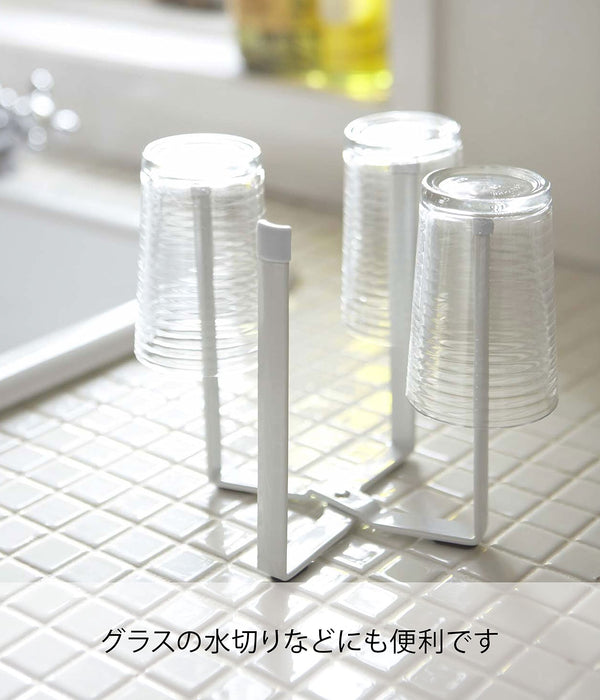Yamazaki 6787 Eco Bag Holder - Japanese Plastic Storage Solution-Kiichin - The #1 Place for Japanese Goods in Your Hand!