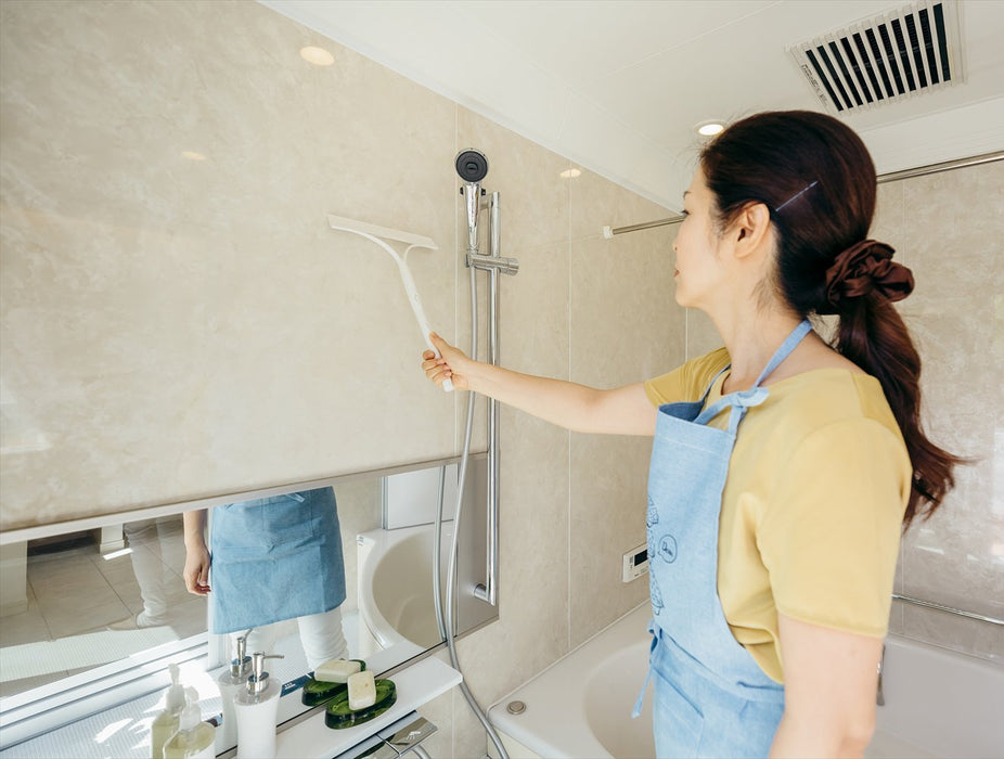 Yamazaki Sangyo 182503 Drainer Squeegee Basbon-Kun Storage Hooks-Kiichin - The #1 Place for Japanese Goods in Your Hand!