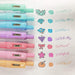 Zebra Sarasa Clip 0.5 Milk Gel Pen Set - Made in Japan-Kiichin - The #1 Place for Japanese Goods in Your Hand!