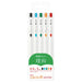 Zebra Sarasa Gel Pen Set - 0.4mm - 5 Colors - JJS29-R1-5C-D-Kiichin - The #1 Place for Japanese Goods in Your Hand!
