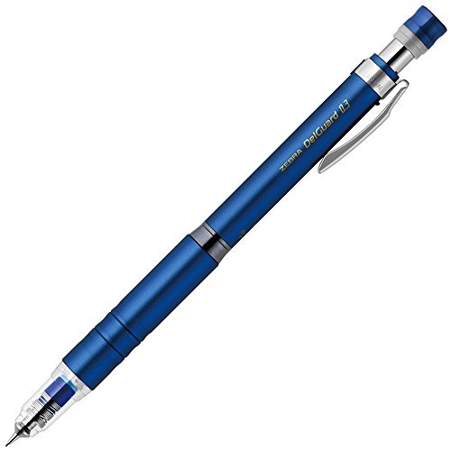 Zebra Delguard Type Lx 0.3 Blue Mechanical Pencil - Authentic Japanese P-Mas86-Bl-Kiichin - The #1 Place for Japanese Goods in Your Hand!