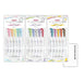 Zebra Mildliner Blush 15-Color Set + Loco Cat Japan Paper Set-Kiichin - The #1 Place for Japanese Goods in Your Hand!