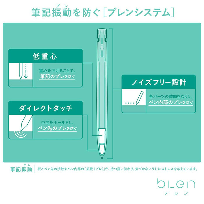 Zebra Japan White Axis Ballpoint Pen 0.5mm 10 Pack - Black Ink-Kiichin - The #1 Place for Japanese Goods in Your Hand!