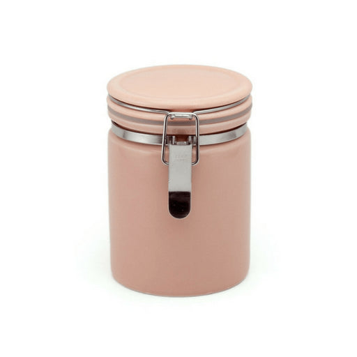 Zero Japan Mino Ware Tea Canister 100 Pink - Premium Ceramic Storage Solution-Kiichin - The #1 Place for Japanese Goods in Your Hand!