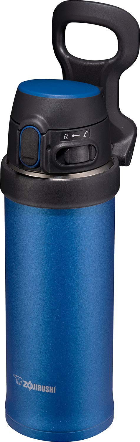 Zojirushi 16oz Stainless Steel Flip Mug - Cobalt Blue-Kiichin - The #1 Place for Japanese Goods in Your Hand!