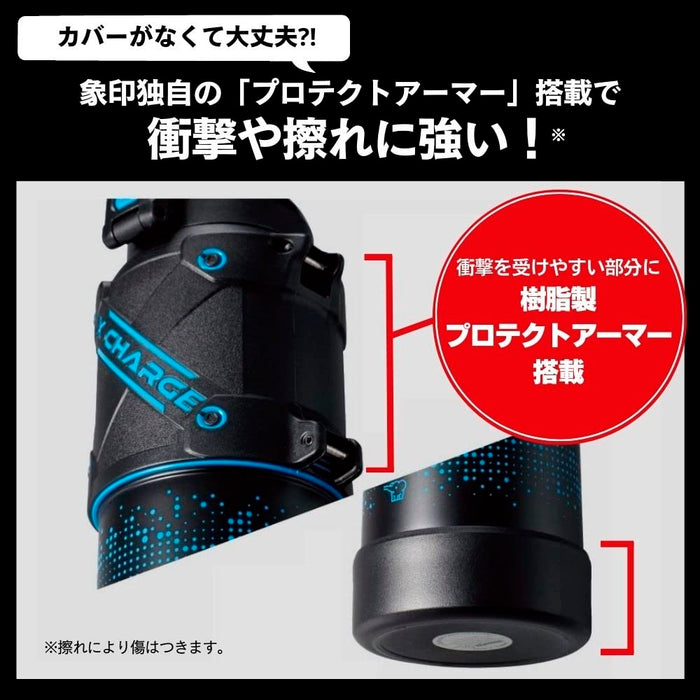 Zojirushi Mahobin 1L Sports Bottle Seamless Stainless Steel Red/Black 2 Items To Wash-Kiichin - The #1 Place for Japanese Goods in Your Hand!