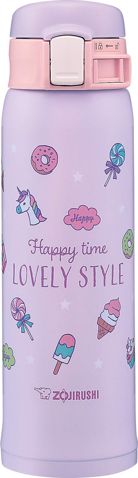 Zojirushi Mahobin 0.48L Stainless Steel Girls Mug SM-SG48-VZ-Kiichin - The #1 Place for Japanese Goods in Your Hand!