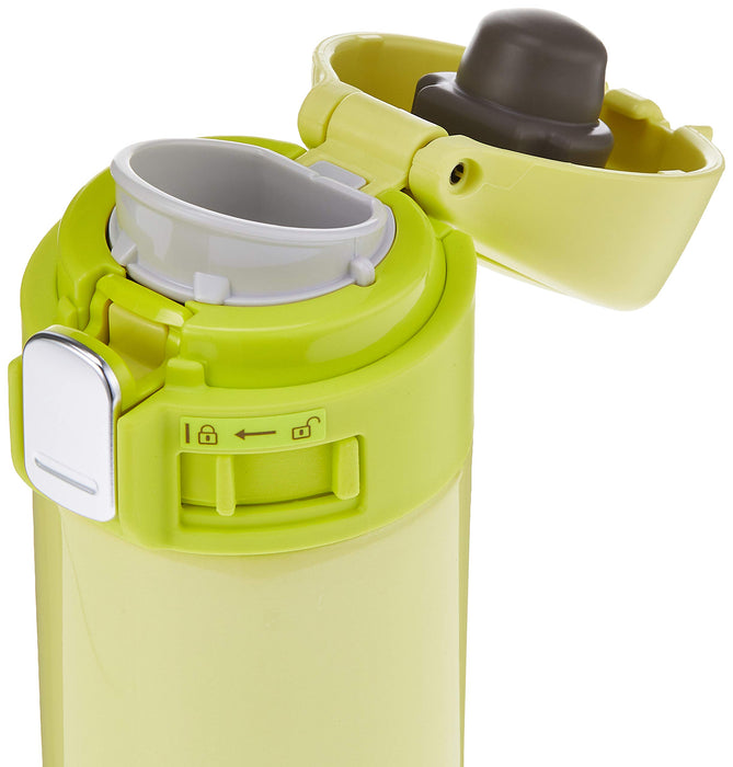 Zojirushi SM-PB30-YP 300ml Stainless Steel Water Bottle Lime Yellow-Kiichin - The #1 Place for Japanese Goods in Your Hand!