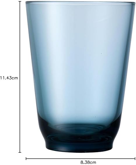 KINTO Hibi 350Ml Blue Glass Tumbler - Model 26876