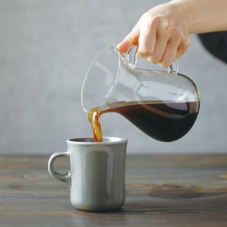 KINTO SCS Coffee Carafe 2-Cup Heat-Resistant Glass Microwave Safe Gift