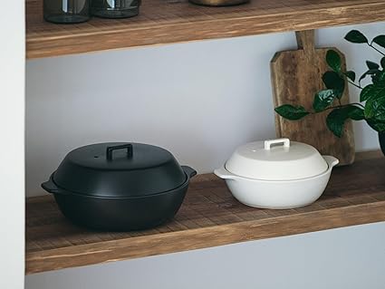 KINTO KAKOMI Enamel Pot 1L Charcoal No.25283 Durable and Stylish Cooking