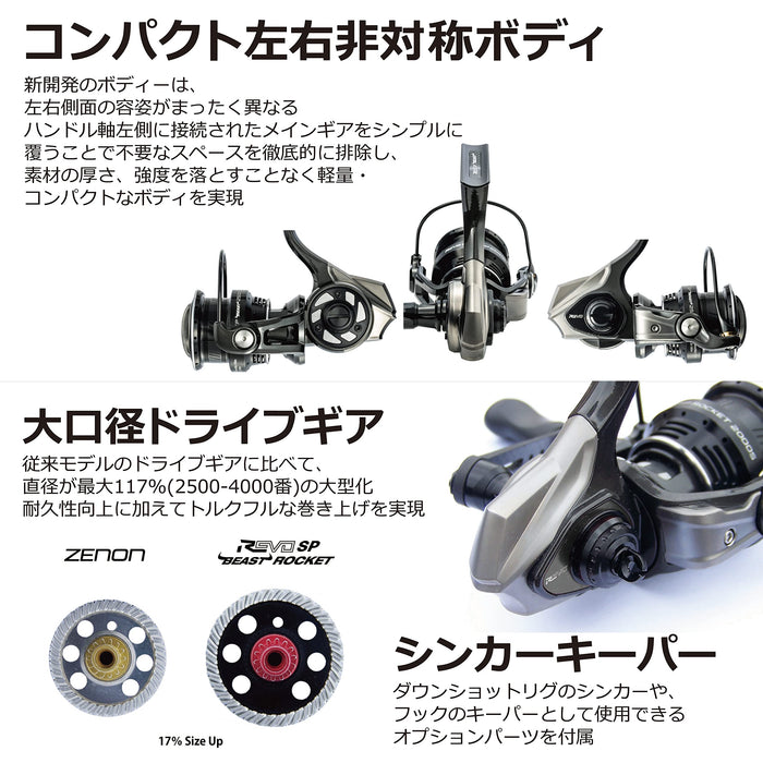Abu Garcia Revo Sp Beast 2500Sh Spinning Reel for Superior Performance-Kiichin - The #1 Place for Japanese Goods in Your Hand!
