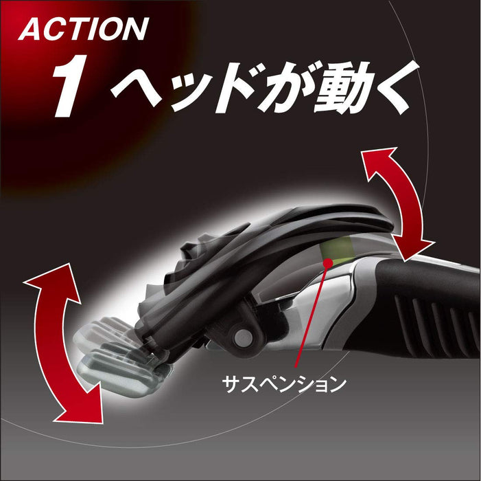 Feather Safety Razor Samurai Edge Body Men's Shaving Set with 13 Replacement Blades Made in Japan-Kiichin - The #1 Place for Japanese Goods in Your Hand!