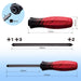 Vessel Dual Tone Replacement Driver Square Shaft Double Head +1+3/+2x150mm 400W-1234-Kiichin - The #1 Place for Japanese Goods in Your Hand!