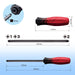 Vessel Dual Tone Square Shaft Driver Double Head +1+3/+2x200mm Amazon Limited Edition-Kiichin - The #1 Place for Japanese Goods in Your Hand!