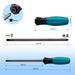 Vessel Dual Tone Square Shaft Driver - Double Head +2/-7 X 200mm 400W-276 Amazon Edition-Kiichin - The #1 Place for Japanese Goods in Your Hand!