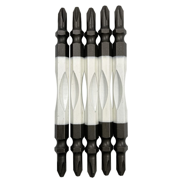 Anex Torsion Bit Double-Head Slim +2X85 Set of 5 Tools Actm5-2085-Kiichin - The #1 Place for Japanese Goods in Your Hand!