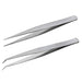 Anex Stainless Steel Tweezers Set ATW-S4 Tool 150mm AA Type (Straight/Bent Tip)-Kiichin - The #1 Place for Japanese Goods in Your Hand!