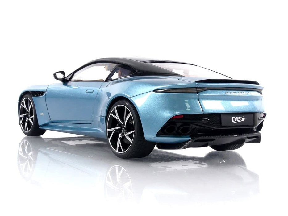 Autoart 1/18 Aston Martin DBS Superleggera 70299 Light Blue Pearl/Carbon Black Roof-Kiichin - The #1 Place for Japanese Goods in Your Hand!