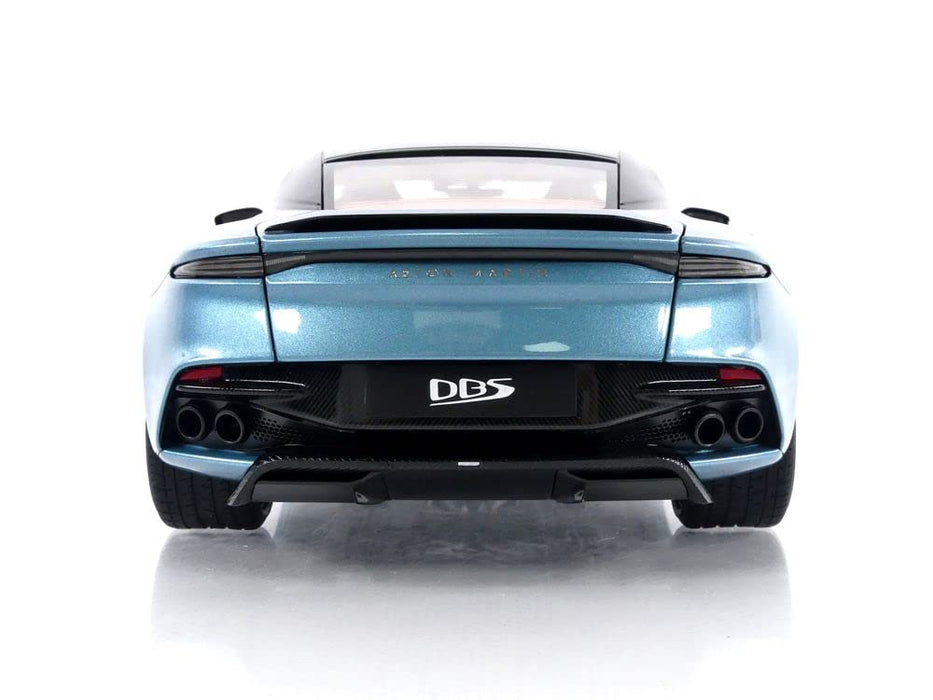 Autoart 1/18 Aston Martin DBS Superleggera 70299 Light Blue Pearl/Carbon Black Roof-Kiichin - The #1 Place for Japanese Goods in Your Hand!