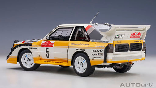 Autoart Audi Sport Quattro S1 WRC 1985 Sanremo Rally Winner 1/18 Scale Model 88503-Kiichin - The #1 Place for Japanese Goods in Your Hand!