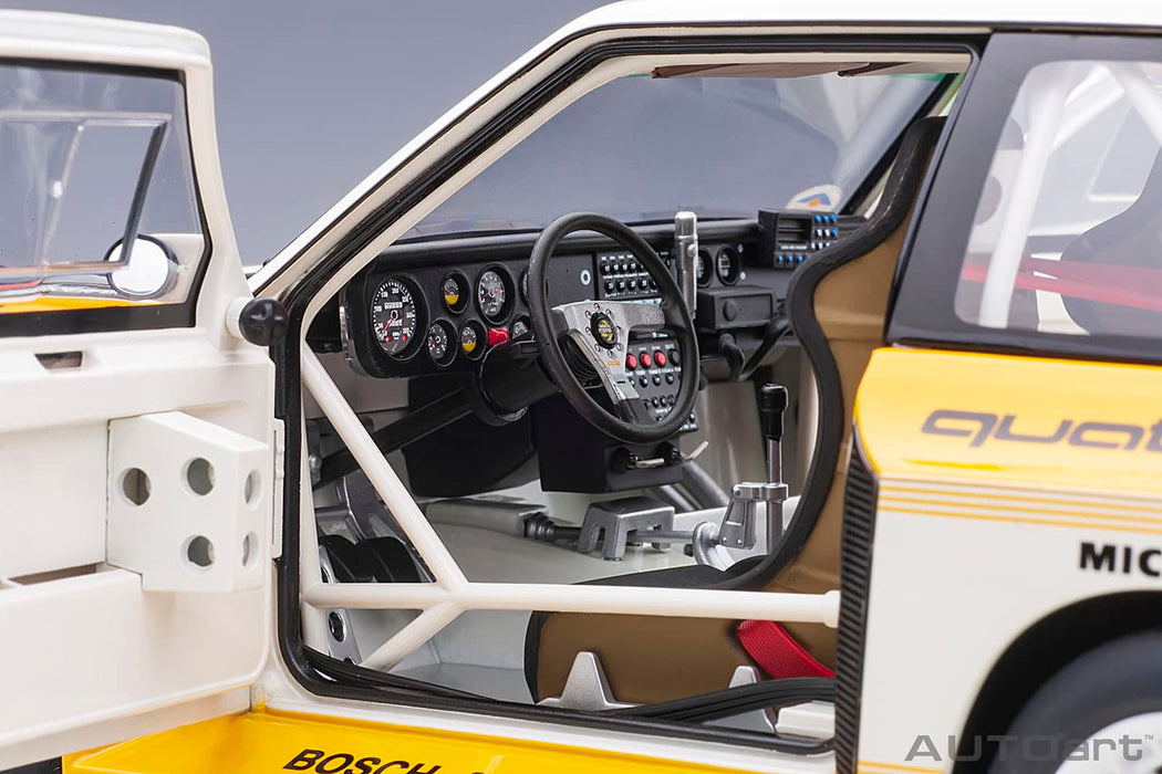 Autoart Audi Sport Quattro S1 WRC 1985 Sanremo Rally Winner 1/18 Scale Model 88503-Kiichin - The #1 Place for Japanese Goods in Your Hand!