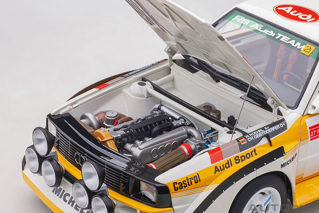 Autoart Audi Sport Quattro S1 WRC 1985 Sanremo Rally Winner 1/18 Scale Model 88503-Kiichin - The #1 Place for Japanese Goods in Your Hand!
