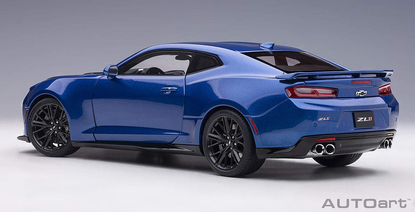 Autoart 1/18 Chevy Camaro ZL1 2017 Blue-Kiichin - The #1 Place for Japanese Goods in Your Hand!
