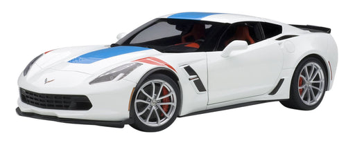 Autoart 1/18 Corvette C7 Gransport White/Blue Red Hashmark-Kiichin - The #1 Place for Japanese Goods in Your Hand!