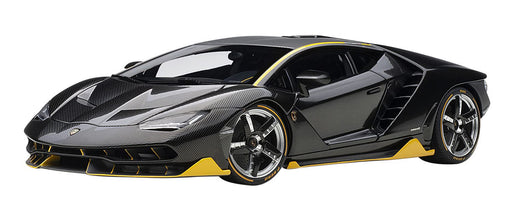 Autoart 1/18 Lamborghini Centenario Carbon Black/Yellow-Kiichin - The #1 Place for Japanese Goods in Your Hand!