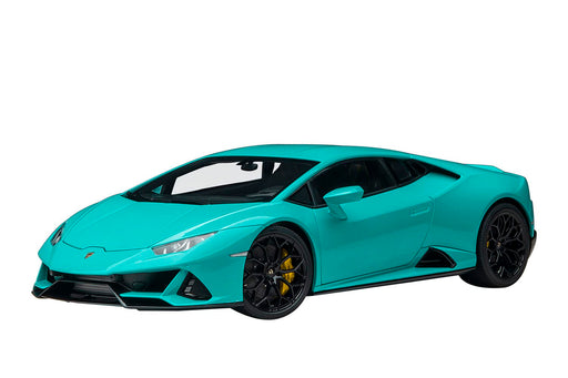Autoart 1/18 Lamborghini Huracan Evo Turquoise Blue-Kiichin - The #1 Place for Japanese Goods in Your Hand!