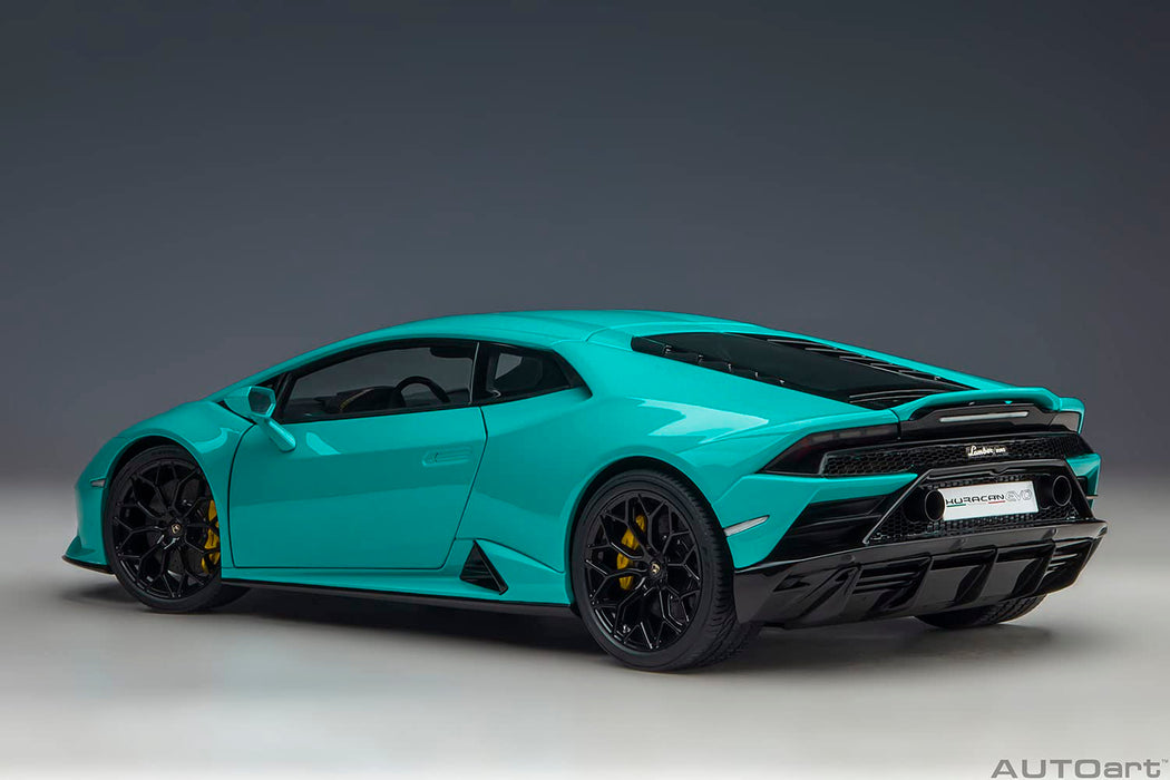 Autoart 1/18 Lamborghini Huracan Evo Turquoise Blue-Kiichin - The #1 Place for Japanese Goods in Your Hand!