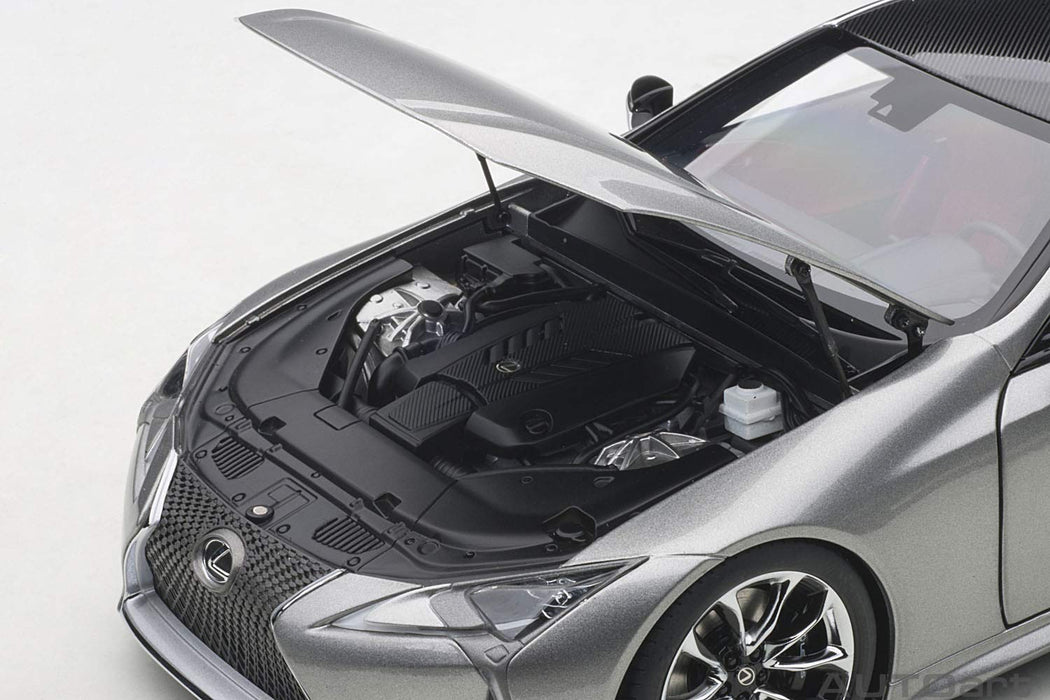 Autoart 1/18 Lexus LC500 Titanium Silver/Dark Rose-Kiichin - The #1 Place for Japanese Goods in Your Hand!