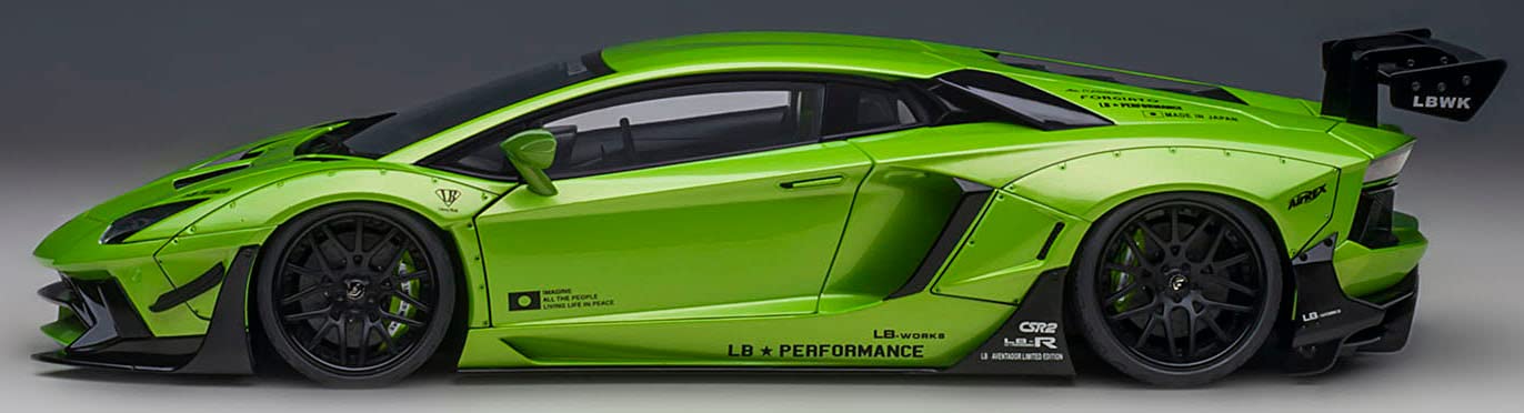 Autoart 1/18 Liberty Walk Lamborghini Aventador 79243 Pearl Green-Kiichin - The #1 Place for Japanese Goods in Your Hand!
