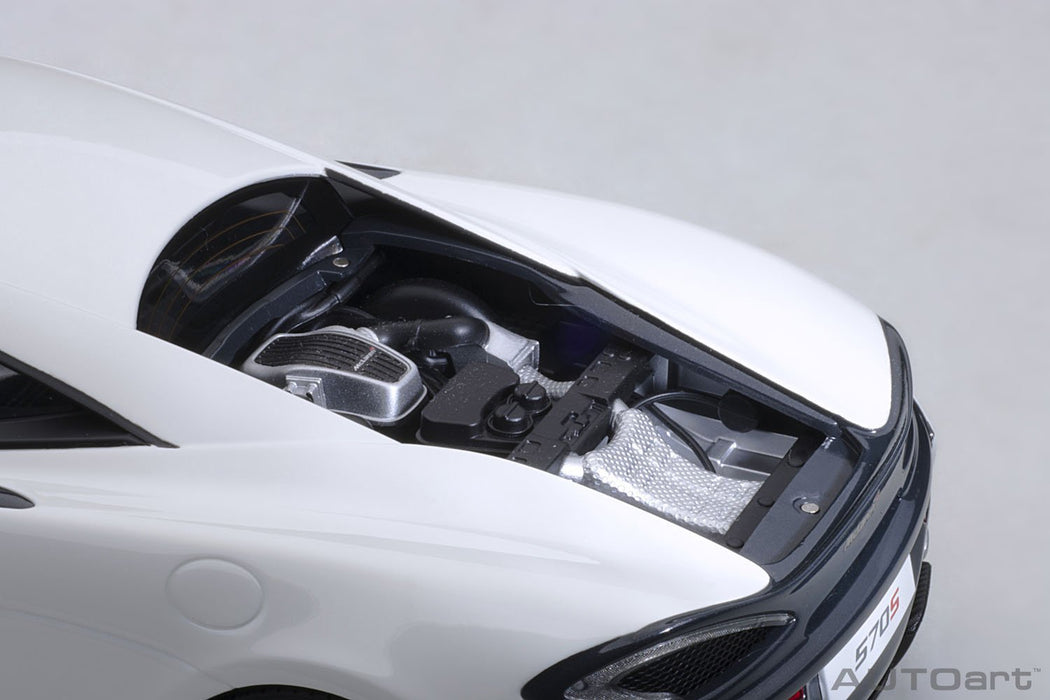 Autoart 1/18 McLaren 570S White-Kiichin - The #1 Place for Japanese Goods in Your Hand!
