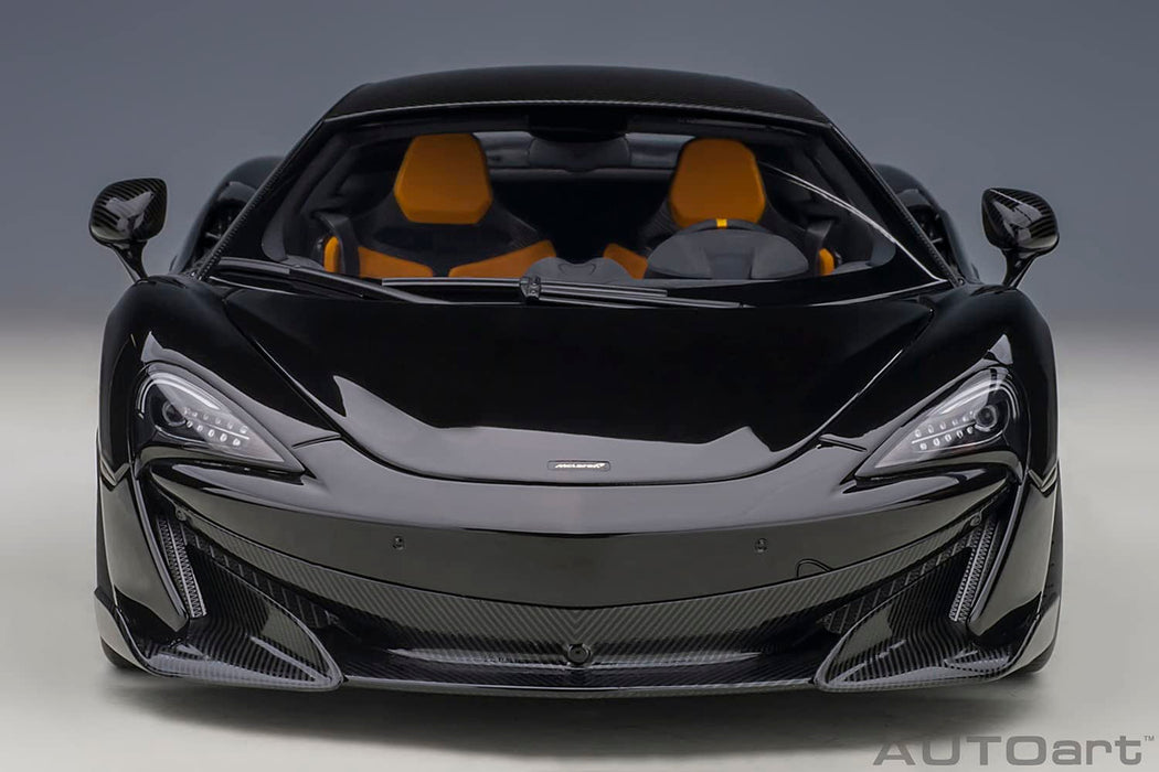 Autoart 1/18 McLaren 600LT 76081 Black/Carbon Roof-Kiichin - The #1 Place for Japanese Goods in Your Hand!