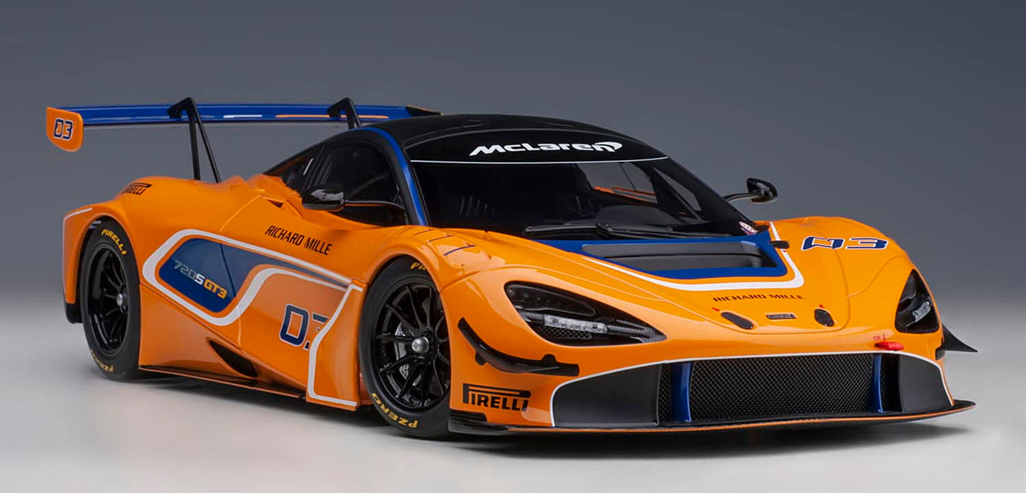 Autoart 1/18 McLaren 720S GT3#03 Orange 81942-Kiichin - The #1 Place for Japanese Goods in Your Hand!