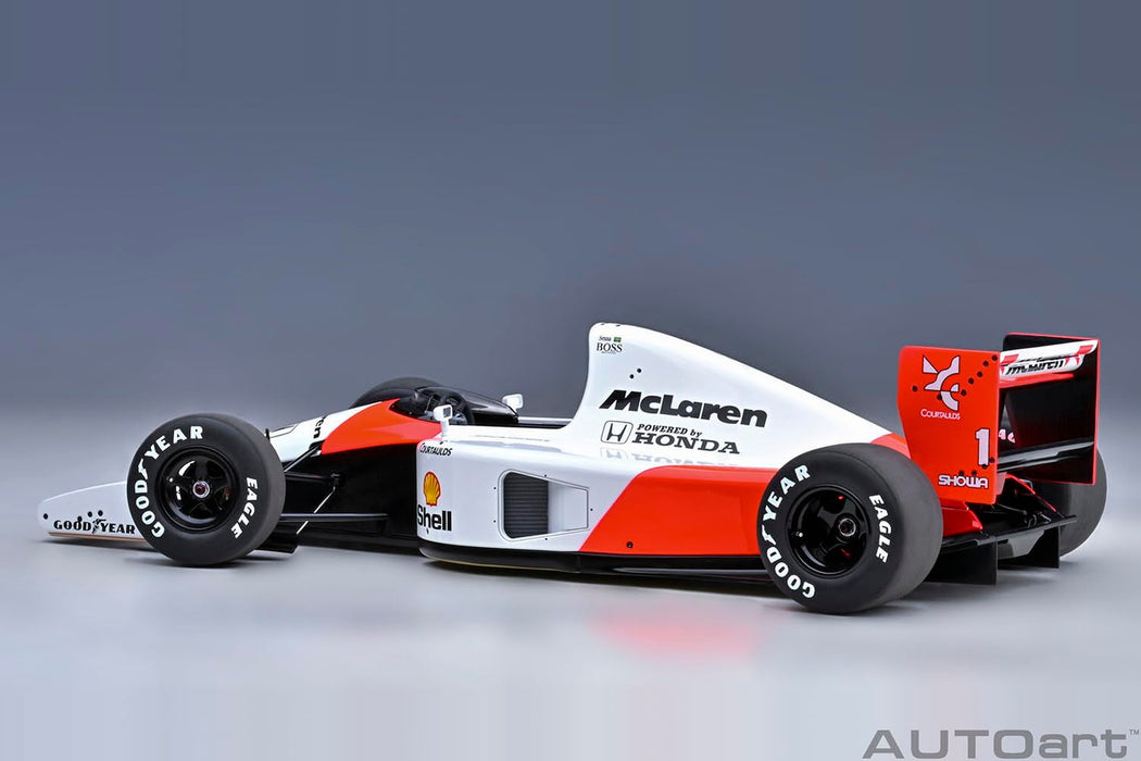 Autoart 1/18 Scale Honda McLaren GP 1991 Ayrton Senna Model with Logo-Kiichin - The #1 Place for Japanese Goods in Your Hand!