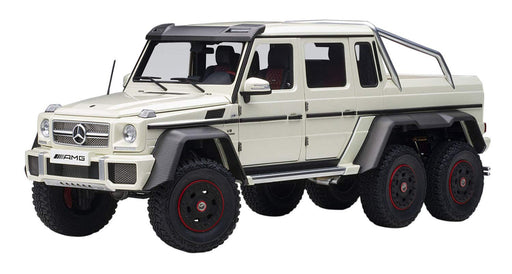Autoart 1/18 Mercedes-Benz G63 AMG 6X6 Pearl White 76307-Kiichin - The #1 Place for Japanese Goods in Your Hand!