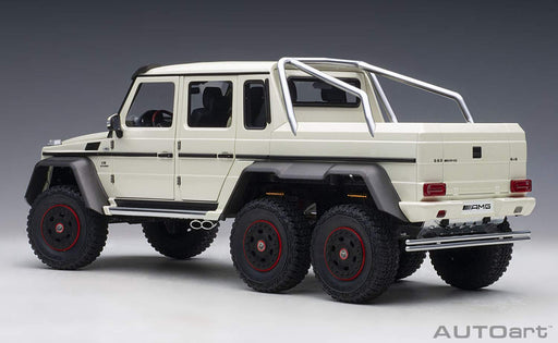 Autoart 1/18 Mercedes-Benz G63 AMG 6X6 Pearl White 76307-Kiichin - The #1 Place for Japanese Goods in Your Hand!