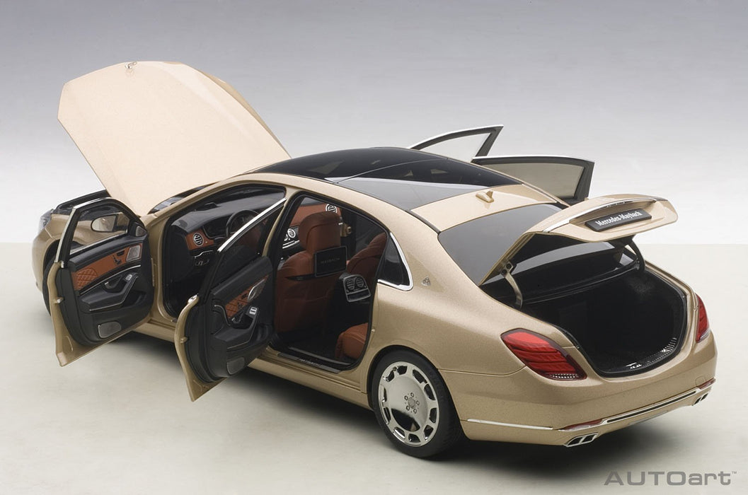Autoart 1/18 Mercedes-Maybach S 600 Champagne Gold-Kiichin - The #1 Place for Japanese Goods in Your Hand!