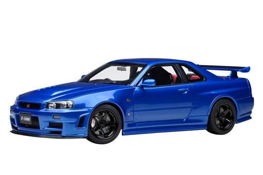 Autoart Nismo R34 GT-R Z-Tune 1/18 Scale in Bayside Blue - Finished Product-Kiichin - The #1 Place for Japanese Goods in Your Hand!